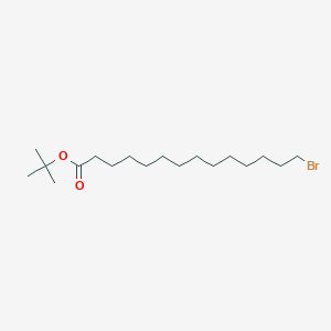 molecular formula C18H35BrO2 B8099024 tert-Butyl 14-bromotetradecanoate 