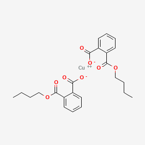 molecular formula C24H26CuO8 B8099164 Copper dibutyl diphthalate CAS No. 5423-38-1