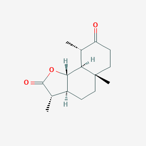 molecular formula C15H22O3 B080992 α-四氢圣草宁 CAS No. 13902-54-0