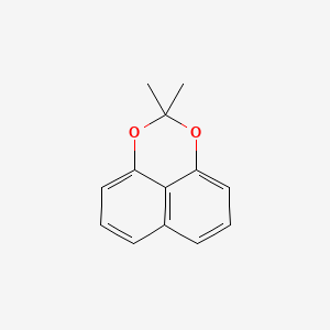 molecular formula C13H12O2 B8099508 2,2-Dimethylnaphtho[1,8-de][1,3]dioxine 