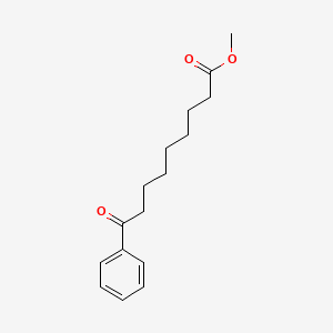molecular formula C16H22O3 B8099589 Methyl 9-oxo-9-phenylnonanoate 