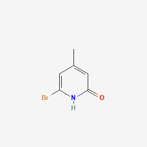 molecular formula C6H6BrNO B8099985 6-Bromo-4-methylpyridin-2-ol 