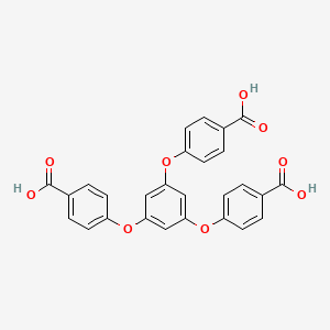 molecular formula C27H18O9 B8100064 4,4',4''-(Benzene-1,3,5-triyltris(oxy))tribenzoic acid 