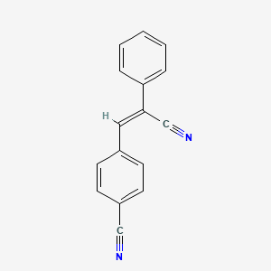 molecular formula C16H10N2 B8100089 (Z)-4-(2-Cyano-2-phenylvinyl)benzonitrile 