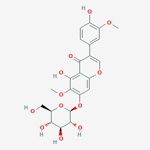 molecular formula C23H24O12 B8100206 Iristectorin B 