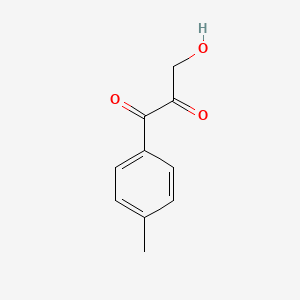 molecular formula C10H10O3 B8100307 3-Hydroxy-1-(p-tolyl)propane-1,2-dione 