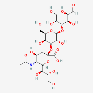 molecular formula C23H39NO19 B8100547 3'-唾液酸乳糖 CAS No. 18409-13-7