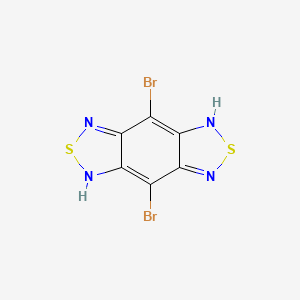 molecular formula C6H2Br2N4S2 B8100600 CID 68408297 