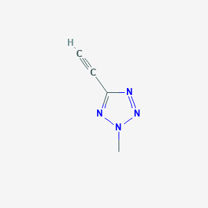 molecular formula C4H4N4 B8100639 2-甲基-5-乙炔基四唑 