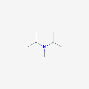 molecular formula C7H17N B081007 N,N-二异丙基甲胺 CAS No. 10342-97-9