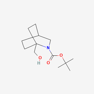 molecular formula C13H23NO3 B8100728 2-Boc-2-azabicyclo[2.2.2]octane-1-methanol 