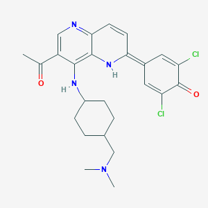 molecular formula C25H28Cl2N4O2 B8100751 CID 71543332 