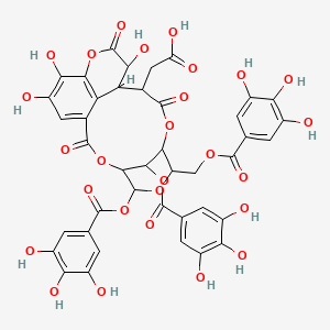 molecular formula C41H32O27 B8100777 CID 250396 