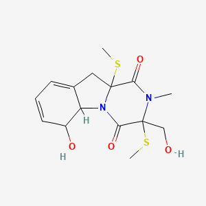 molecular formula C15H20N2O4S2 B8100802 Bis(methylthio)gliotoxin(fr-49175) 