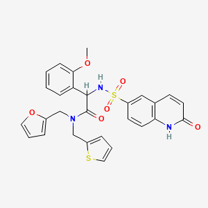 molecular formula C28H25N3O6S2 B8100817 (Rac)-OSMI-1 