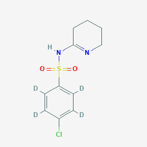 molecular formula C11H13ClN2O2S B8100858 Nor-W-18-d4 