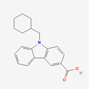 9-(cyclohexylmethyl)-9H-carbazole-3-carboxylicacid
