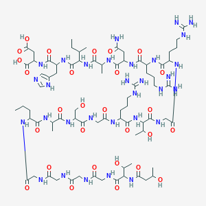 molecular formula C76H129N31O28 B8101157 PKI (5-24)，PKA 抑制剂 