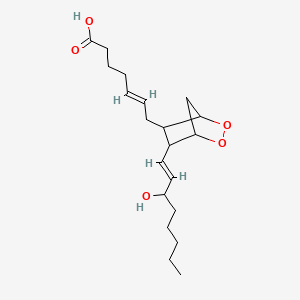 molecular formula C20H32O5 B8101183 (E)-7-[6-[(E)-3-hydroxyoct-1-enyl]-2,3-dioxabicyclo[2.2.1]heptan-5-yl]hept-5-enoic acid 