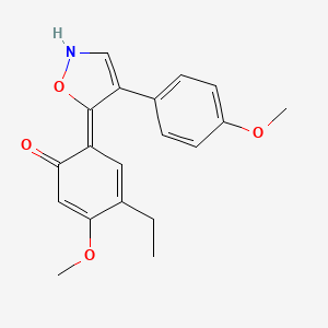 molecular formula C19H19NO4 B8101189 CID 5420816 