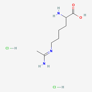 molecular formula C8H19Cl2N3O2 B8101215 L-NIL dihydrochloride 