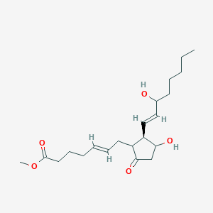 molecular formula C21H34O5 B8101238 methyl (E)-7-[(2R)-3-hydroxy-2-[(E)-3-hydroxyoct-1-enyl]-5-oxocyclopentyl]hept-5-enoate 