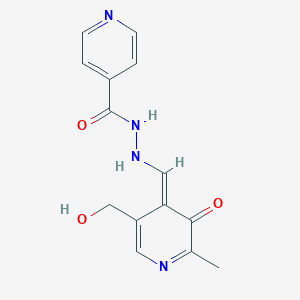 molecular formula C14H14N4O3 B8101330 CID 5353883 