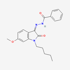 molecular formula C21H23N3O3 B8101354 CID 25194228 