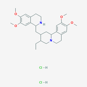 molecular formula C29H42Cl2N2O4 B8101480 Emetine, dihydrochloride 