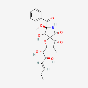 molecular formula C22H25NO8 B8101598 Unii-H73C5W8fne 