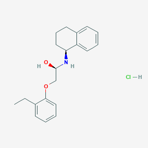 molecular formula C20H26ClNO2 B8101735 SR59230AHydrochloride 