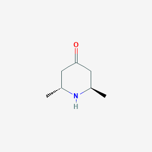(2R,6R)-2,6-dimethylpiperidin-4-one