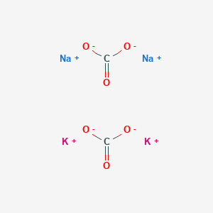 molecular formula C2K2Na2O6 B8101830 Potassiumsodium carbonate 