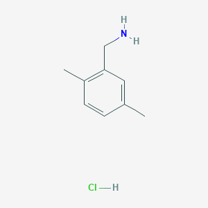 molecular formula C9H14ClN B8101939 2,5-Dimethylbenzylamine hydrochloride 