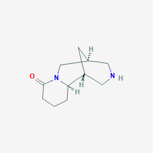molecular formula C11H18N2O B8101969 (1R,2R,9S)-7,11-diazatricyclo[7.3.1.02,7]tridecan-6-one 
