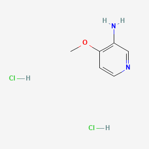 molecular formula C6H10Cl2N2O B8102215 4-Methoxypyridin-3-amine;dihydrochloride 