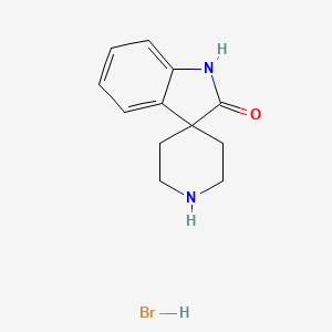 spiro[1H-indole-3,4'-piperidine]-2-one;hydrobromide