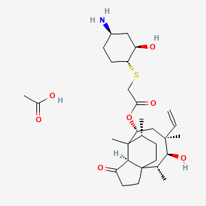 molecular formula C30H49NO7S B8102959 BC-3781 acetate 