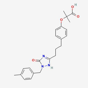 molecular formula C23H27N3O4 B8102970 CID 9909438 