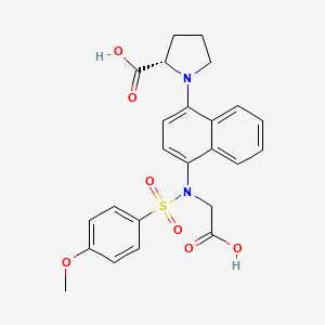 molecular formula C24H24N2O7S B8102990 Keap1-Nrf2-IN-1 