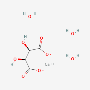 molecular formula C4H10CaO9 B8103053 Calcium meso-tartrate trihydrate 