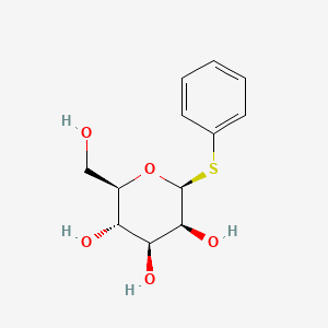 molecular formula C12H16O5S B8103079 苯基-α-D-硫代吡喃葡萄糖苷 