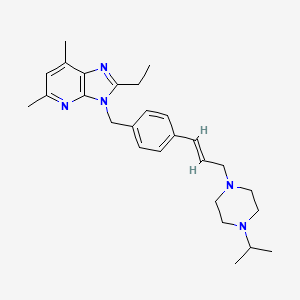 molecular formula C27H37N5 B8103233 GPR4 antagonist 1 