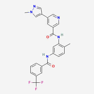 molecular formula C25H20F3N5O2 B8103245 Csf1R-IN-1 