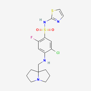molecular formula C17H20ClFN4O2S2 B8103251 Nav1.7-IN-3 
