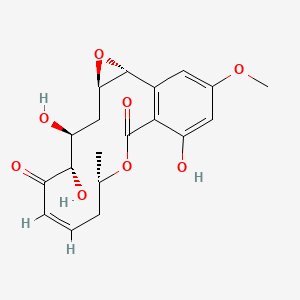 molecular formula C19H22O8 B8103301 Hypothemycin 