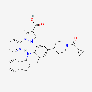 molecular formula C35H37N5O3 B8103340 (Rac)-MGV354 
