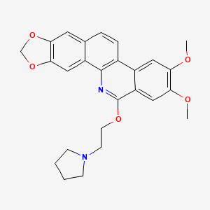 molecular formula C26H26N2O5 B8103343 TDP1抑制剂-1 