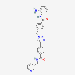molecular formula C29H25N7O2 B8103370 Nampt-IN-3 