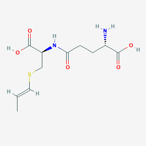 molecular formula C11H18N2O5S B8103379 N-γ-谷氨酰-S-反式-(1-丙烯基)半胱氨酸 CAS No. 134677-41-1